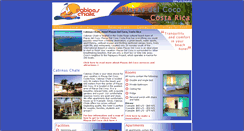 Desktop Screenshot of cabinaschaleplayasdelcoco.com